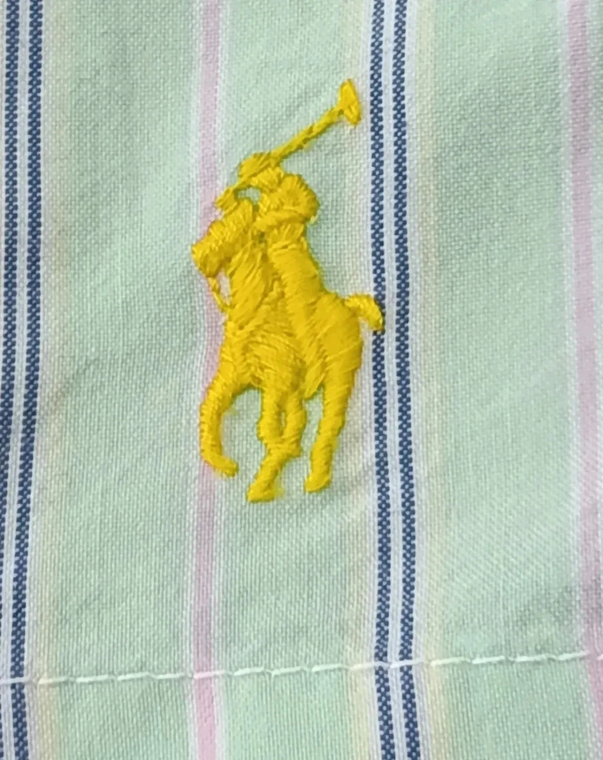Polo Ralph Lauren Green Striped Swim Trunks Size XXL – photo 9